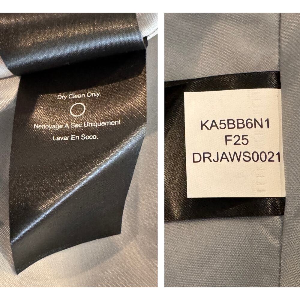 NEW Donna Karan New York Floral Strapless Fit & Flare Gown Size 2 - Picture 11 of 12
